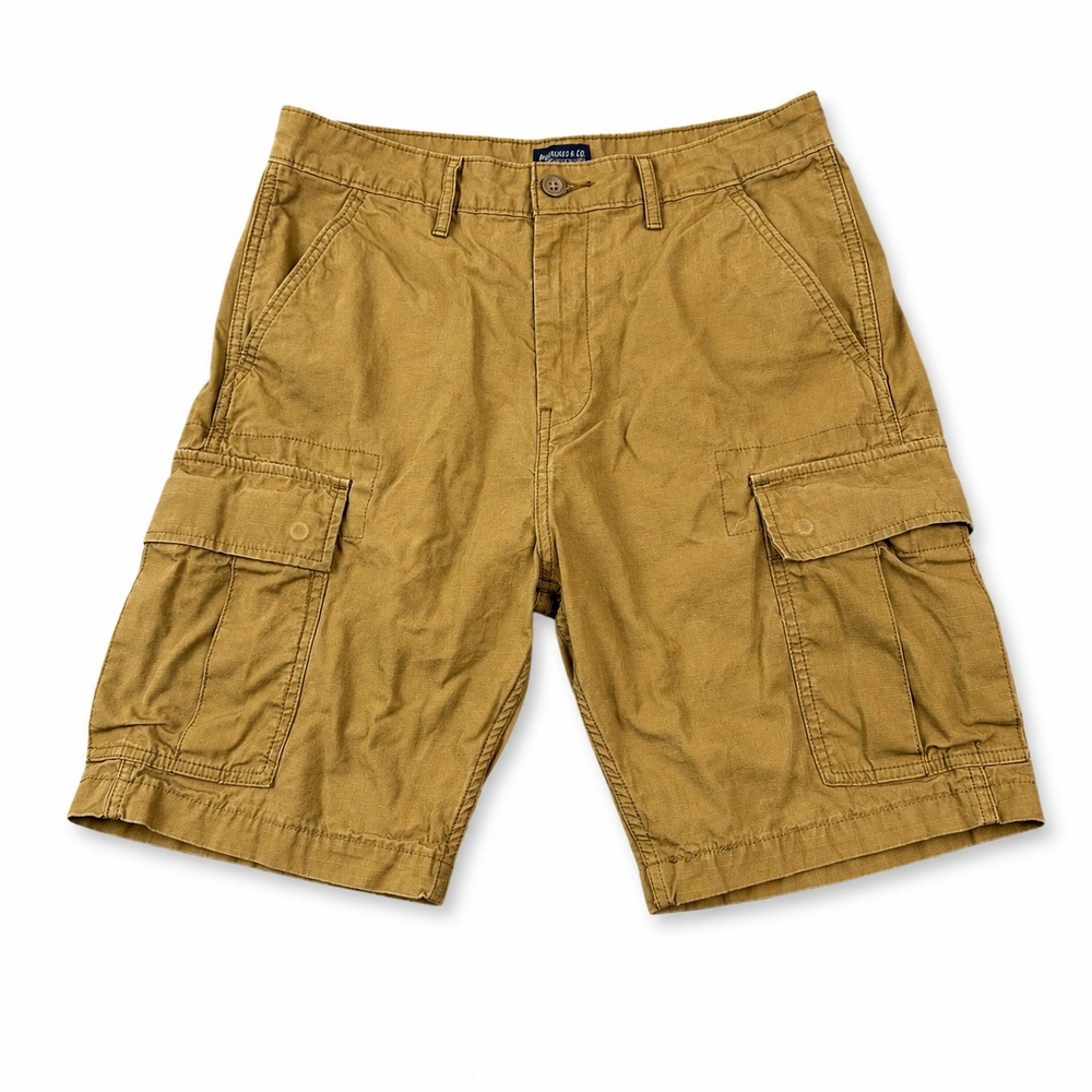 Levi's Mens Cargo Shorts Size 30 Brown Ripstop Cotton Utility Hiking Casual‎